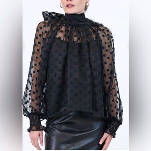 Hunter Bell Camilla Blouse - size M